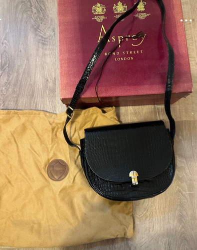 Asprey london crocodile - asprey,