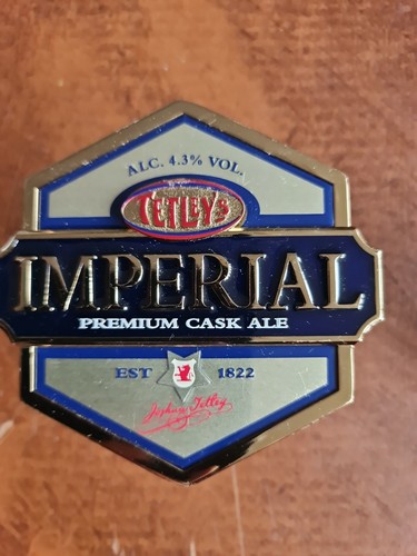 Tetley brewery metal - tetley's,