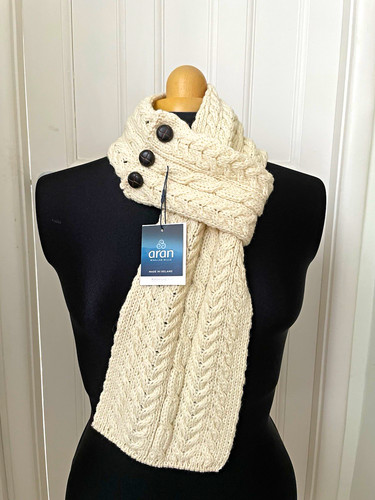 Aran woollen mills cream - aran,