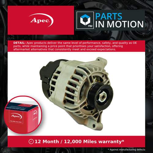Alternator fits fiat punto - alternator,