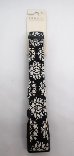 Dogue fleur black white - white, dog