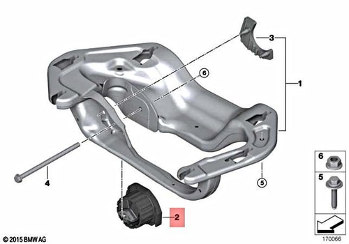 Bmw e70 gearbox mount - bmw,
