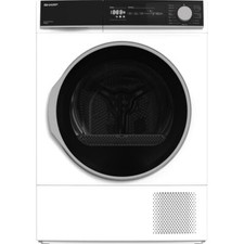 Sharp KD-NHH8S7GW21-EN Heat Pump Tumble Dryer 8 Kg White A++ Rated