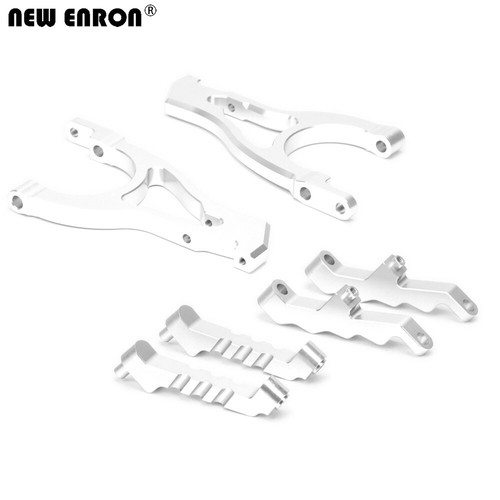 Aluminum front rear shock - aluminum,