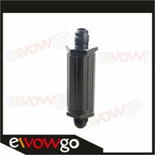 Anodised Billet Magnetic Fuel Filter 30 Micron AN-6 AN6 6AN Black