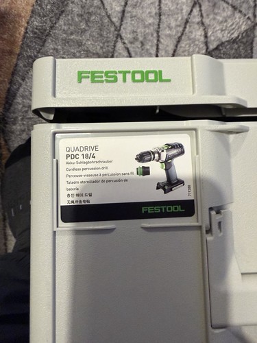 Festool quadrive pdc - pdc, 18/4