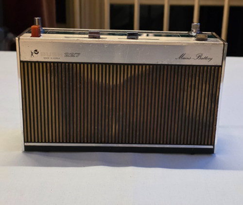 Vintage 1960 retro bush vtr - bush,