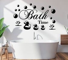 Bath Time Wall Stickers Bubble