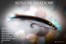 SUNRAY SHADOW SALMON TUBE FLY BY RYAN HOUSTON