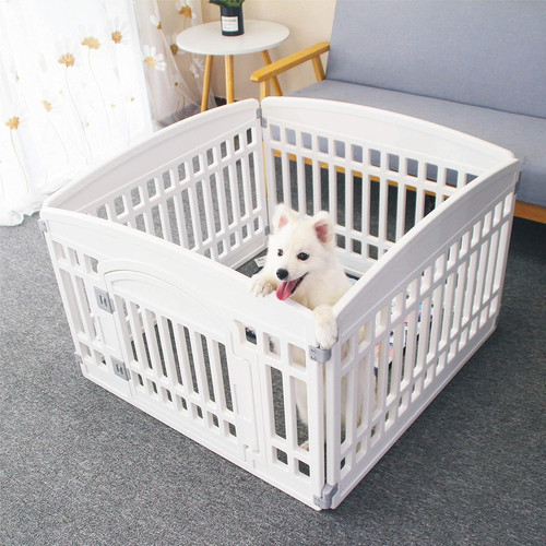 Pet playpen foldable gate for - playpen,