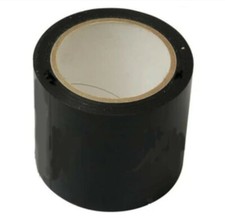 1 Roll 75mm 18m Silage BLACK Tape Agricultural Bale Agri Bag Repair Farmers PVC