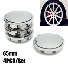 4x Universal 65mm (56mm) Car Wheel Center Caps Tyre Rim Hub Cap Blank Cover ABS
