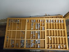 Letterpress Font TYPE ( 30 Point Univers 55 ) w/ California Job Case AS-IS