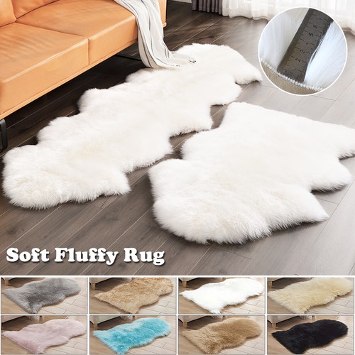 Faux fur rug fluffy large - fur,
