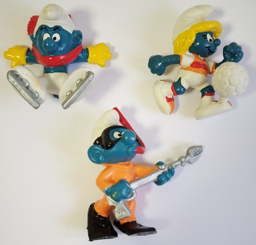 Smurfs schleich lot - smurfs,