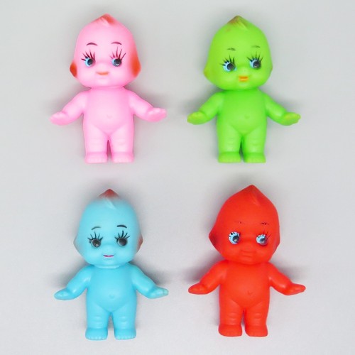 Vintage sofubi mini kewpie - vintage,