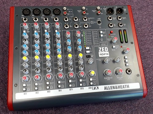 Allen heath zed 10fx - &, zed-10fx