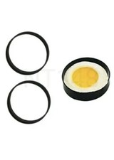 EGG MOULD RINGS NON-STICK ROUND METAL KITCHEN FRIED EGGS BREAKFAST OMELETTE 2X