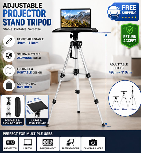 Foldable projector stand - foldable,