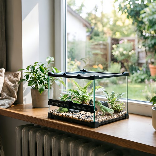 Tempered glass reptile - tempered,