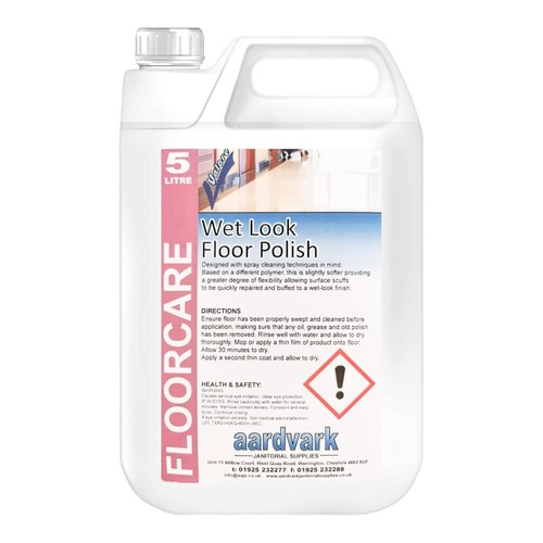 Aardvark wet look floor - look, polish