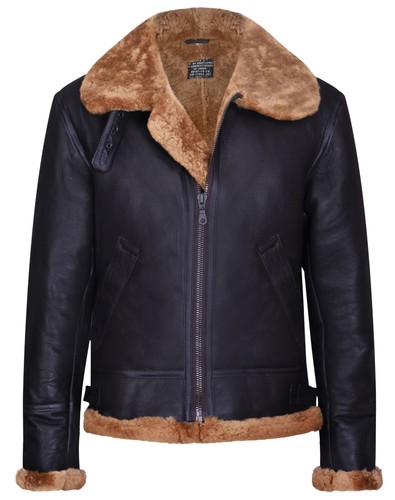Men aviator brown b3 real - men's,