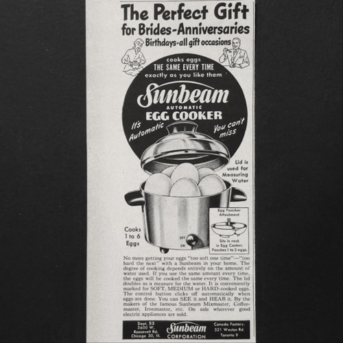 Sunbeam automatic egg cooker - automatic,