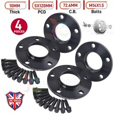 4x 10mm Alloy Wheel Spacers