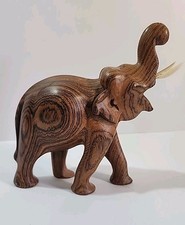 Hand Carved Wooden Elephant