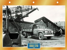 Dodge D700 1958 Info Card