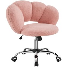 Boucle Desk Chair Cloud-shaped
