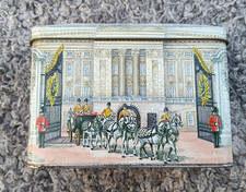 Collectible tin from Churchill's Confectionery, Buckingham Palace