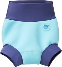 Splash About Blue Cobalt Happy Nappy Swim Nappy X Large 1-2 Years DEFECT