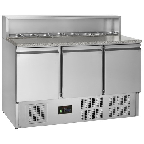 Pizza preperation fridge - pizza,
