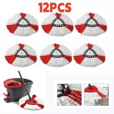 12x Replacement for Vileda Mop Heads Refill Turbo Microfibre Spin Mop Easy Wring