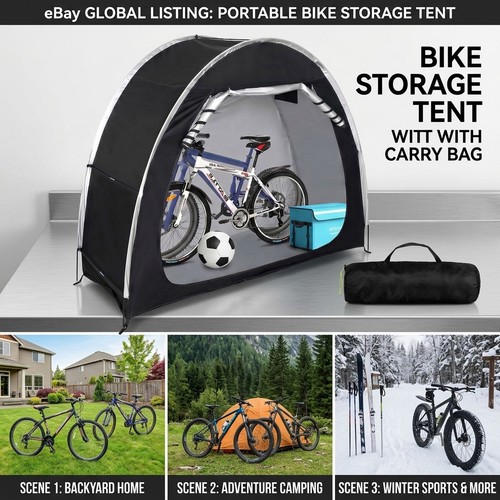 Waterproof bike storage - bike,