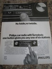 PHILIPS CAR RADIO WITH