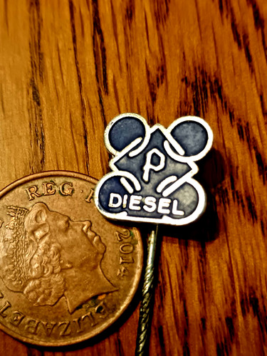Antique vintage enamel lapel - vintage,
