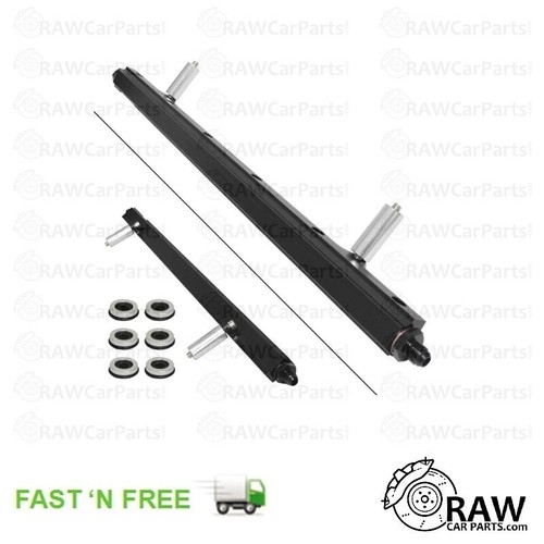 Black high flow fuel rail - flow,