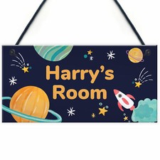 Personalised Bedroom Sign For