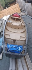 16ft Canoe Transom Back with outboard 
