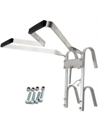 Shaped ladder stand off - shaped,