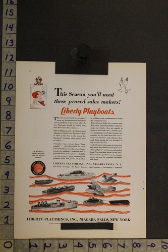 1930 toy liberty - toy, ad