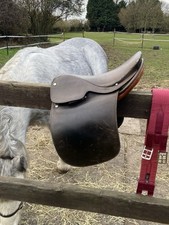 Tiny Leather Pony Saddle 14”