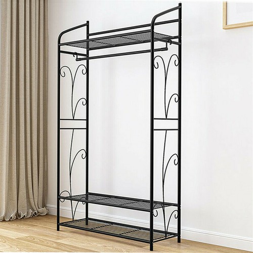 Vintage garment clothes rail - clothes,