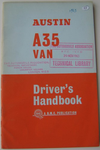 Austin a35 van original - austin,