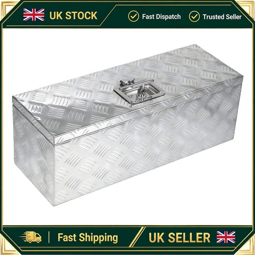 Aluminium tool box lockable - aluminium,