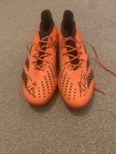 Shane Duffy signed boots