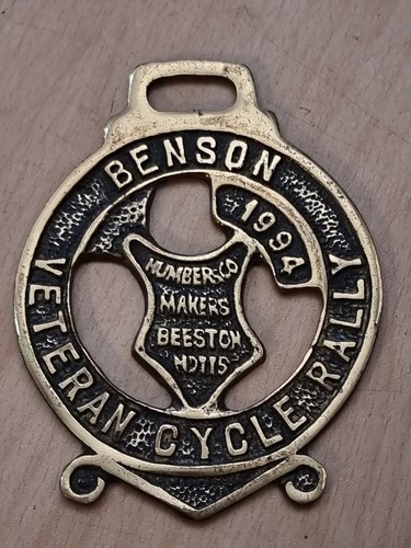 Benson veteran cycle - veteran, rally