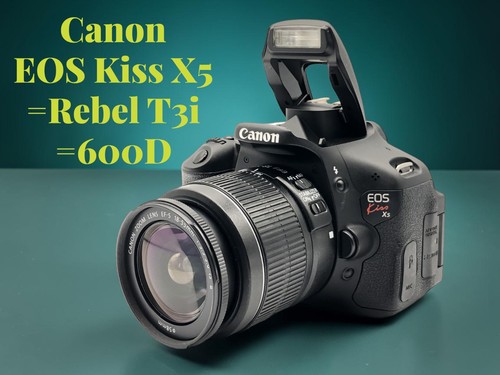Canon eos kiss rebel - kiss, t3i